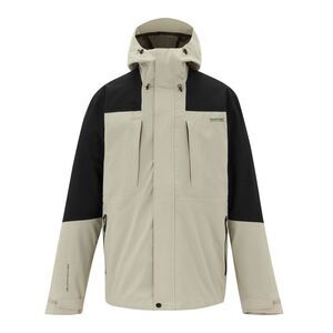 Regatta Mens Freesdale Waterproof Jacket / Abbeystone/Black